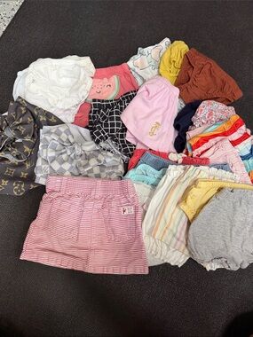 Baby girl bottoms assorted  0-9 months